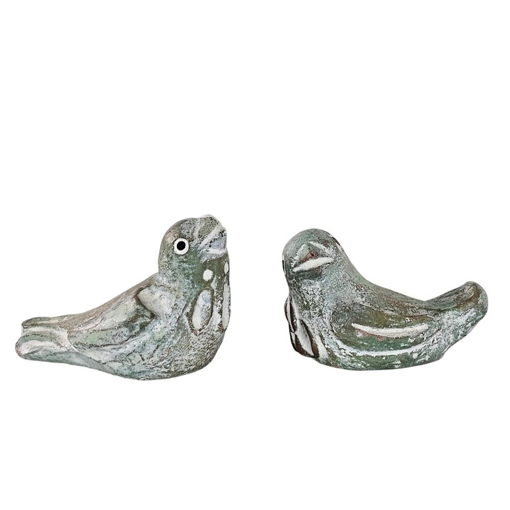 Isabel Bloom Decorative Baby Bird Figurines Set Of 2 Signed By Gus Fisher